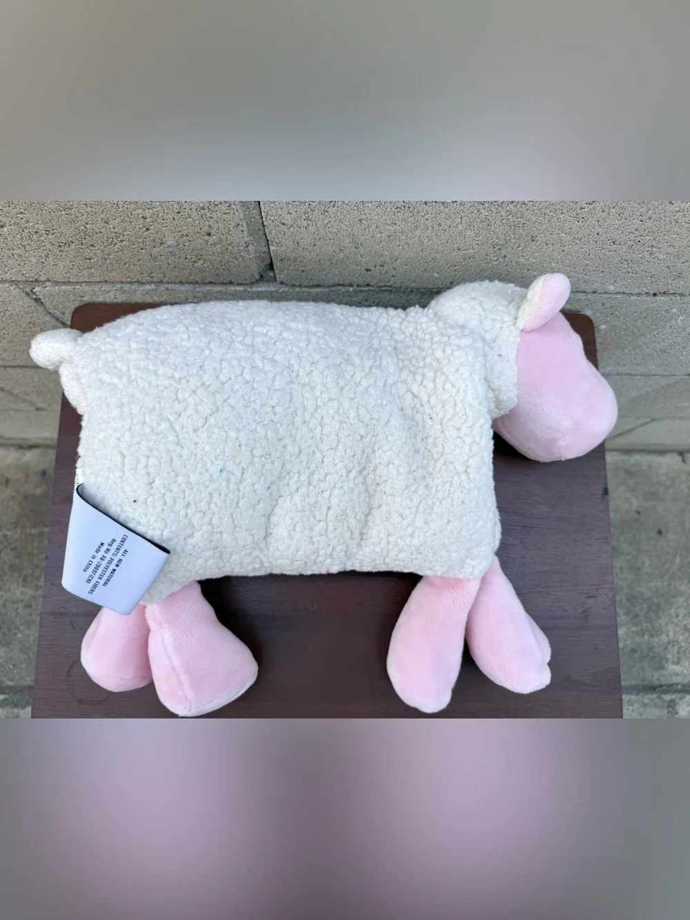 Little Miracles Snuggle Me Sheep Pillow